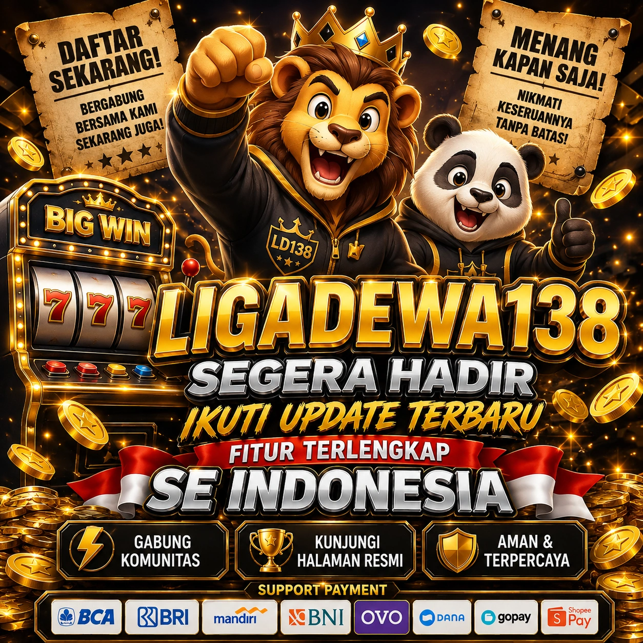 LIGADEWA138 Banner